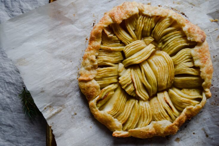 Chai Spiced Apple Galette