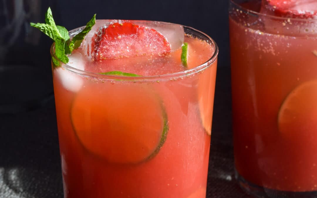 The MT Plate: Strawberry Agua Fresca