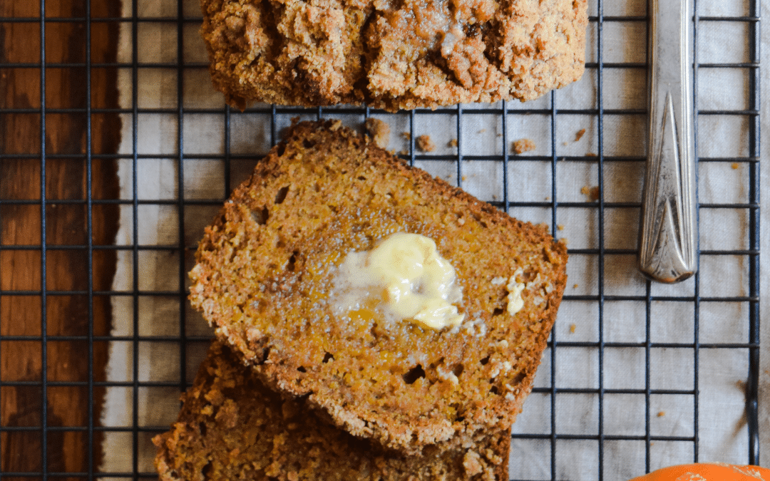 The MT Plate: Pumpkin Bread with Crumb Topping