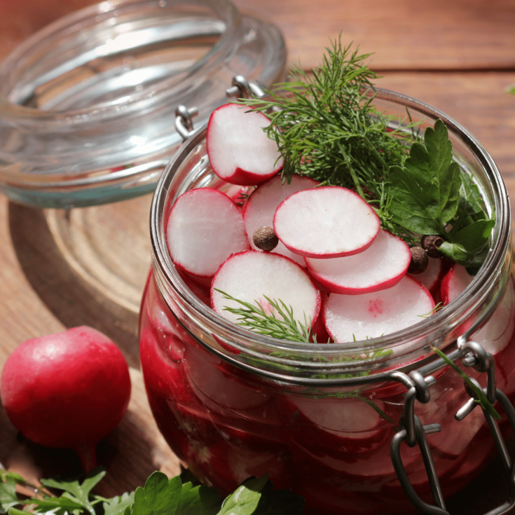 Pickled Radishes