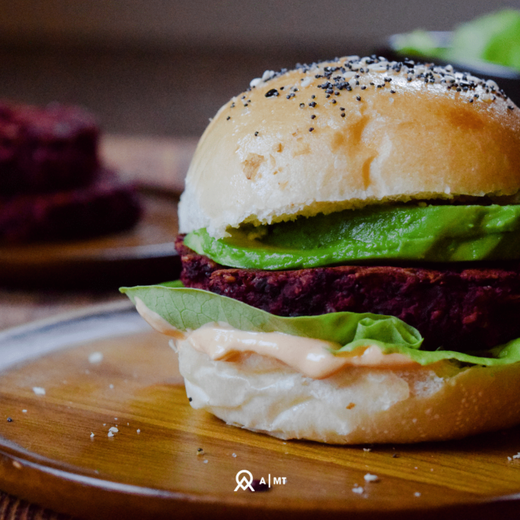 Beet & Bean Burger