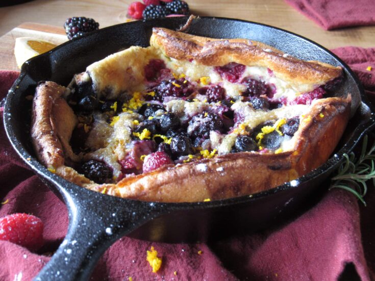Holiday Berry Dutch Baby