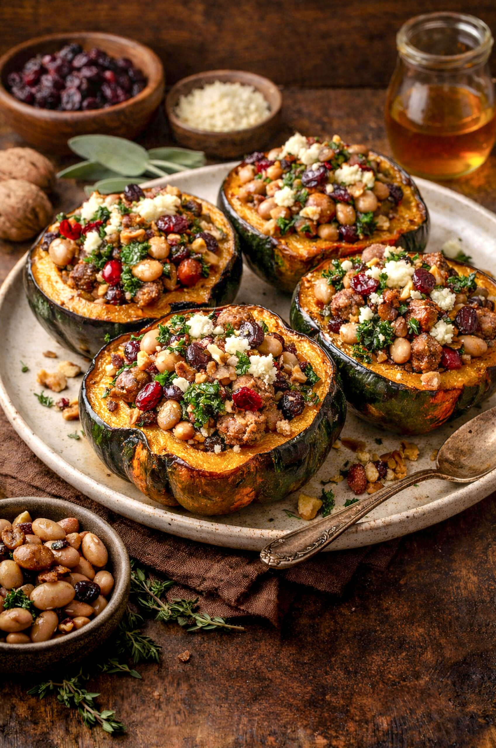 The MT Plate: Roasted Acorn Squash